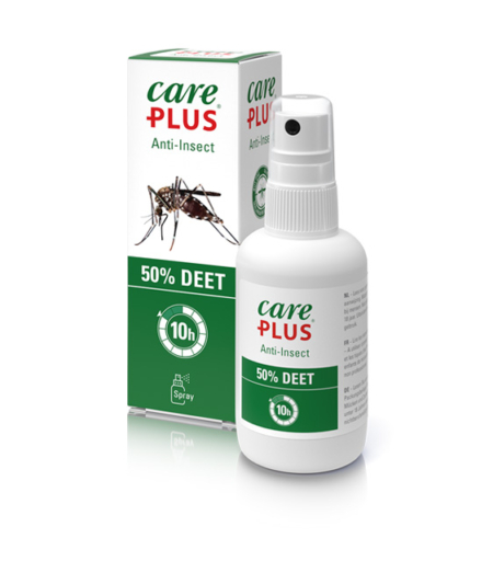 care plus myggspray 50% deet